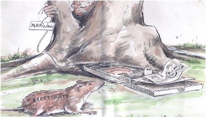  Nigeria cartoon, rotten country