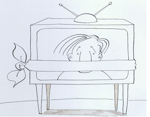 Belgium cartoon, speech of freedom in TV